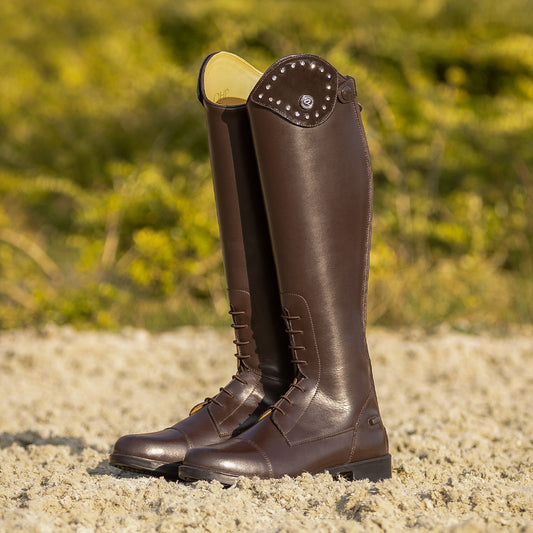 Verwisselbare top Romy Crystal Bruin