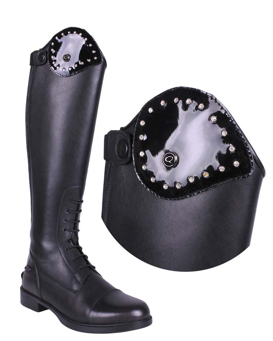 Verwisselbare top Romy Crystal Zwart