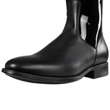 Rijlaars Tricolore Puro Duo Custom Patent Zwart