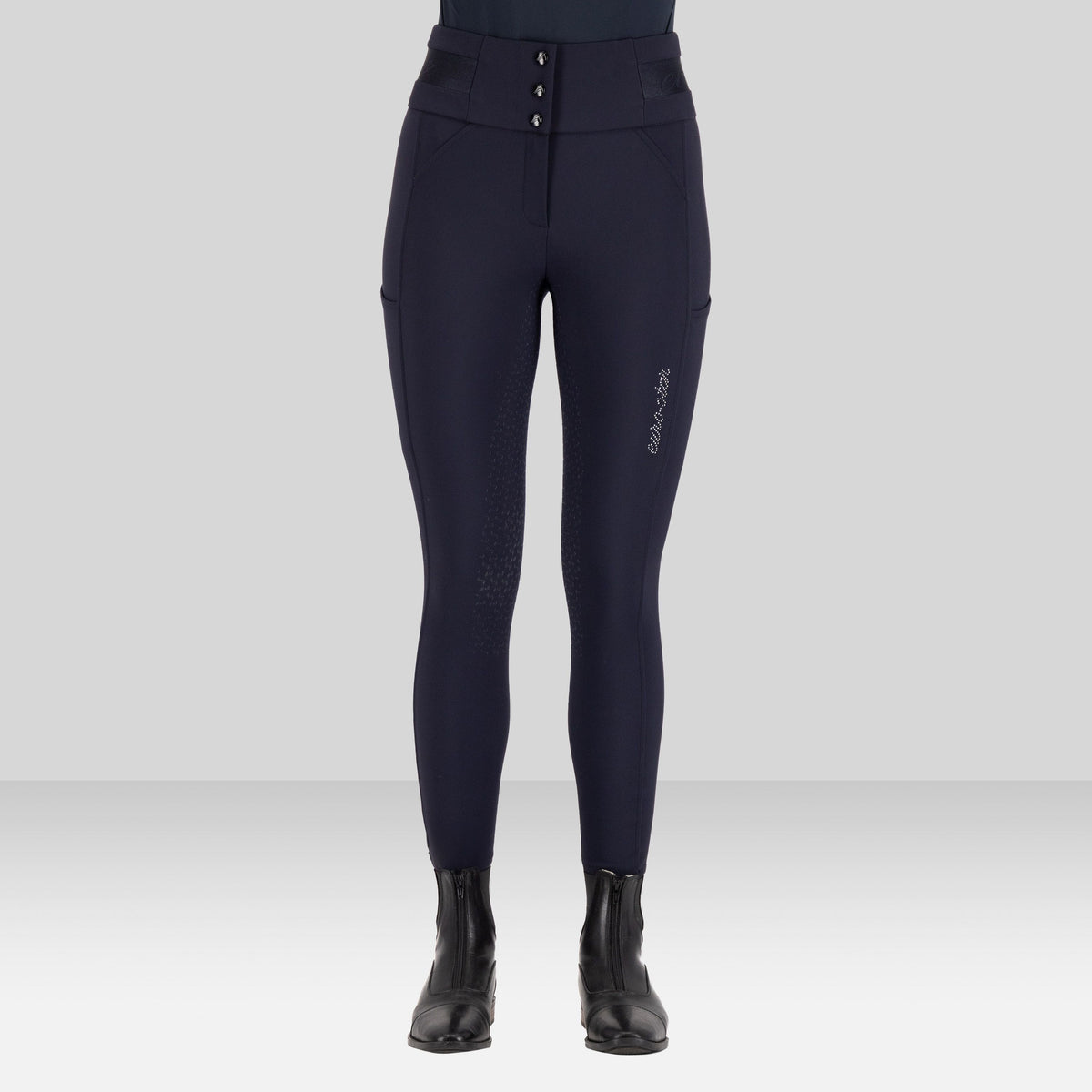 Rijbroek ESAthletic Luxe Full Grip Navy