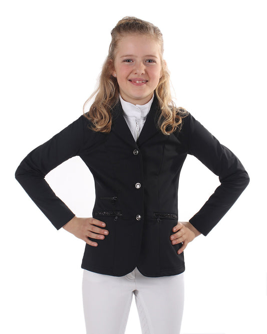 Wedstrijdjas Juliet Kids Zwart