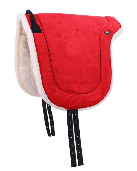 Bareback Pad Set Bright Red