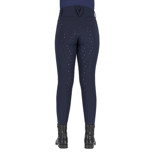 Rijbroek Softshell Lymee Full Grip Zwart