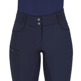 Rijbroek Softshell Lymee Full Grip Zwart