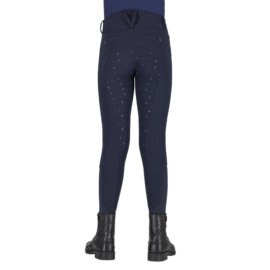 Rijbroek Lymee Softshell Full grip Navy