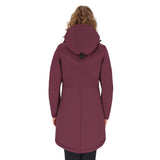 Winterjas Maelynn Wine Red