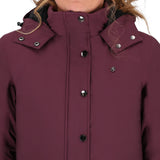 Winterjas Maelynn Wine Red