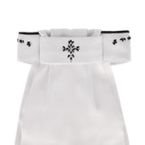 Plastron Novah Wit/Zwart