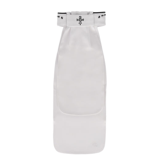 Plastron Novah Wit/Zwart
