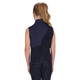 Mouwloze sporttop Aubree Junior Navy