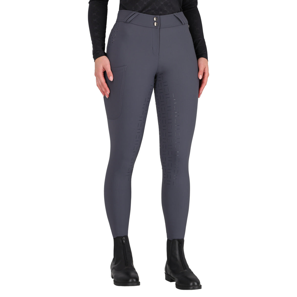 Rijbroek Livora Full Grip Iron Grey