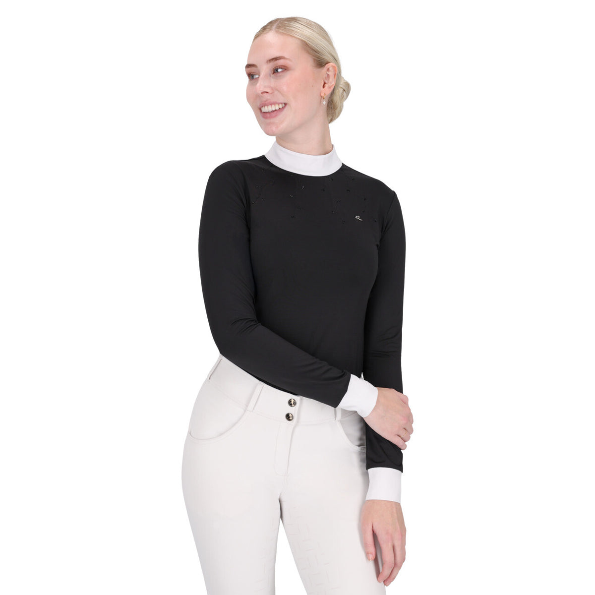 Wedstrijdshirt Amilara Zwart