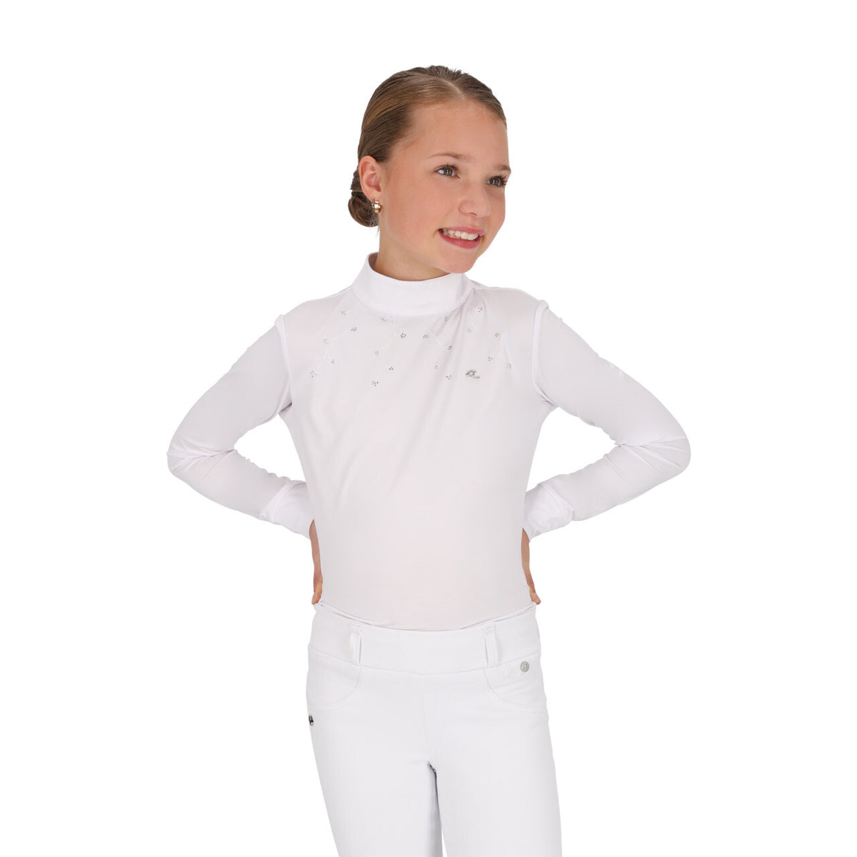 Wedstrijdshirt Amilara Junior Wit