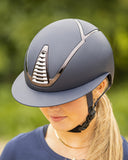 Veiligheidscap Toledo polo visor Navy