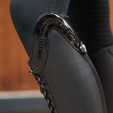 Kinder-Dressurstiefel IRHWalker Glam Lack Schwarz