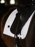 Equestrian Stockholm Zadeldek Modern White Dark Ocean