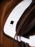Equestrian Stockholm Zadeldek Modern White Dark Ocean