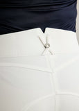 CURVE | Montar Rijbroek Megan Highwaist Wit