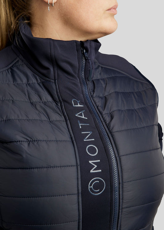 Bodywarmer Emma Navy Curve