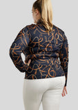 Montar CURVE Shirt Haily Navy