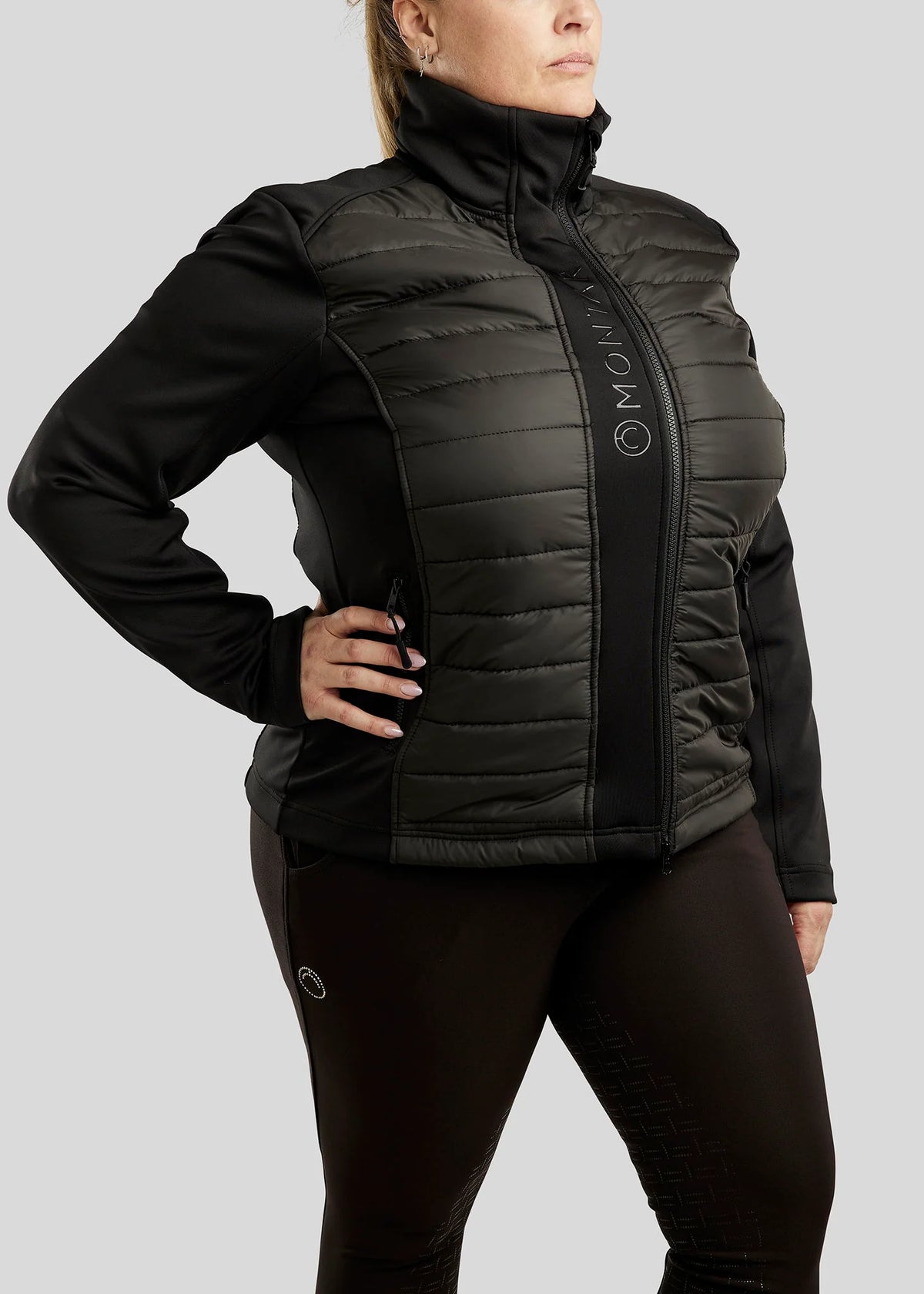 CURVE | Montar Softshell jas Emma Zwart