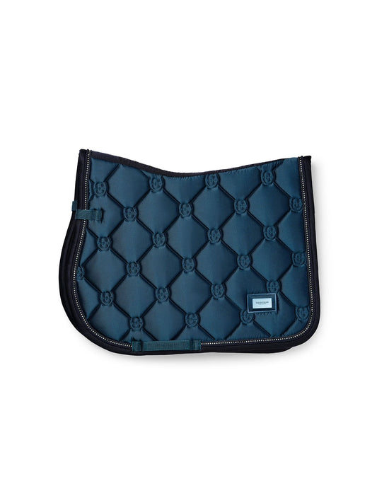 Equestrian Stockholm Zadeldek Crystal Shine Blue Meadow