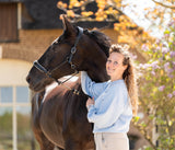 Leren halster Lou Zwart