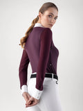 Equiline Wedstrijdshirt Golk Amaranto
