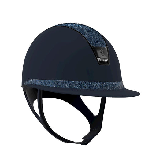 Samshield 2.0 Miss Shadowglossy Blauw Crystal Fabric Bermuda Blue top & frontalband