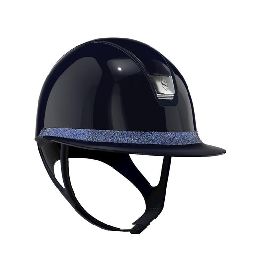 Samshield 2.0 Miss Shadowglossy Blauw Crystal Fabric Ocean Depth Frontal Band