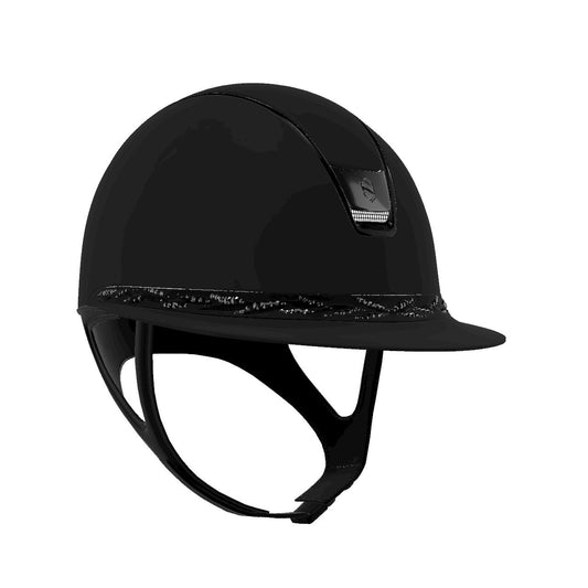 Samshield 2.0 Miss Shield Shadowmatt Flower Swarovski Frontal Band Black