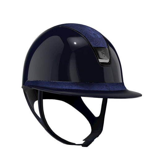 Samshield 2.0 Miss Shadowglossy Blauw Crystal Bloom Frontalband + Top