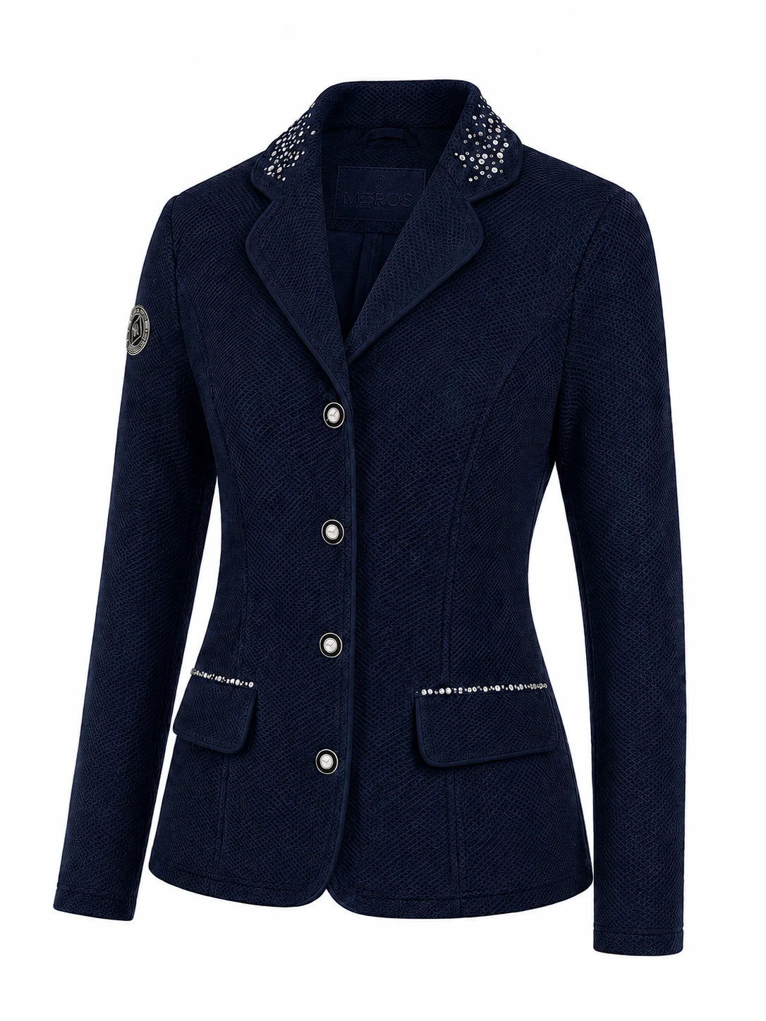 Mrs. Ros Wedstrijdjasje Crystal Navy