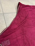 Fleece blanket terry cloth Bordeaux [size 175]