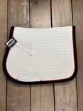 Custom | Eskadron Cotton Zadeldek Wit Zwart