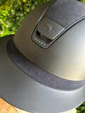 Samshield 1.0 Miss ShadowMatt Blauw Alcantara top & band