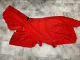 Vliegendeken met hals Fel Rood [175]