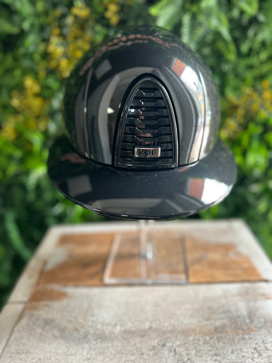KEP Italia Cromo 2.0 Shine Polo Zwart Raw Black