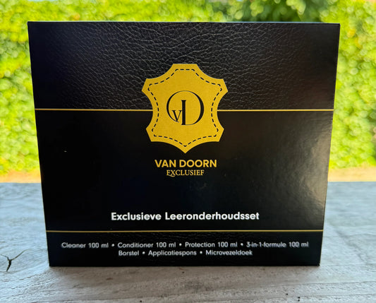 Van Doorn Exclusief 7-delige Leeronderhoudsset 100 ml