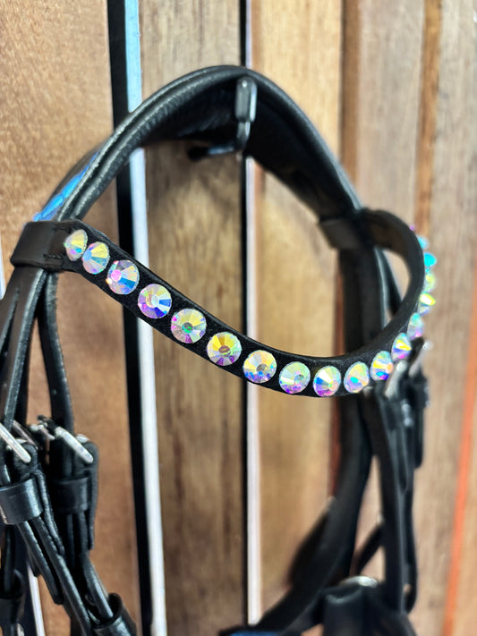 Hoofdstel Hobby Horse Zwart Lak