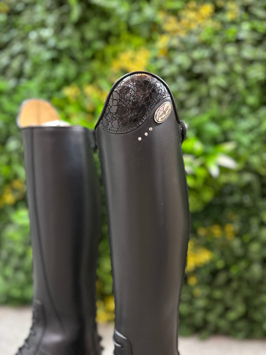 Rijlaars De Niro Tricolore Sal-Jo Smooth Zwart Custom