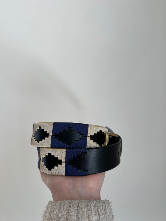 Polo belt Orange/Blue