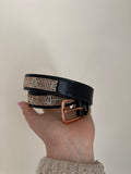 Polo belt Orange/Blue