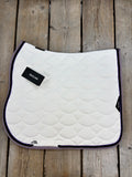 Custom Made Equiline Octagon Saddle Pad White
