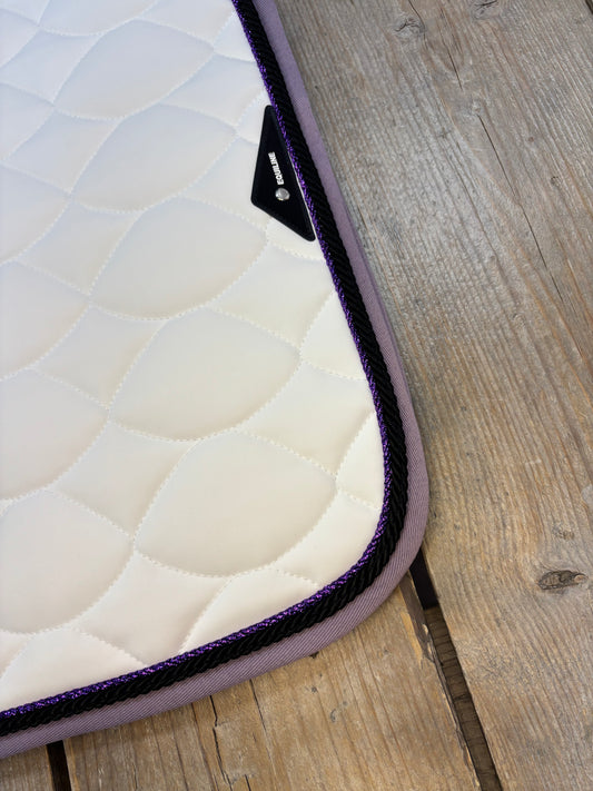 Custom Made Equiline Octagon Saddle Pad White