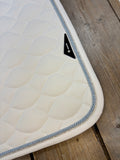 Custom Made Equiline Octagon Saddle Pad White