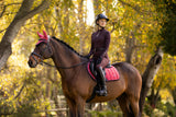 LeMieux Zadeldek Loire Classic Close Contact Square Veelzijdigheid Cranberry