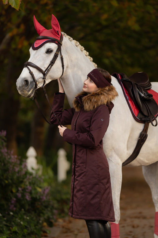 LeMieux Anya Waterdichte rijjas Damson