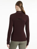 Lemieux Frances Fleece met Kwartris Damson