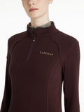 Lemieux Frances Fleece met Kwartris Damson